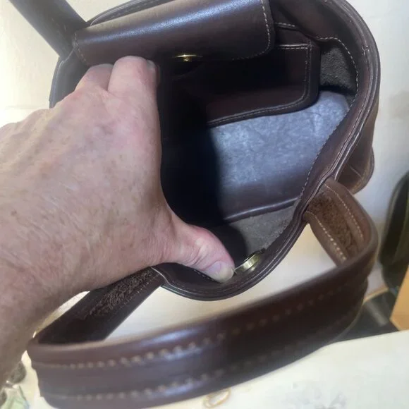 Vintage CoachBleecker Satchel No. 9303 in Mahogany Glove-Tanned Leather